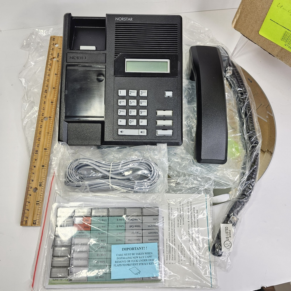 Nortel M7100 Button Digital Telephone - (Black) Refurbished